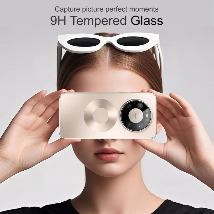 For Huawei Mate 80 Pro Max Wind 5G imak Rear Camera Lens Glass Film Black Version - Image 3