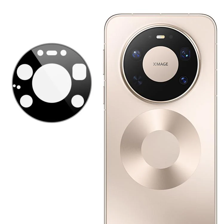 For Huawei Mate 80 Pro Max Wind imak Black Version HD Glass Rear Camera Lens Film, Self-positioning Version - Image 2