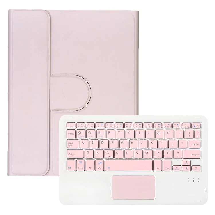 For Huawei MatePad 11.5 / Air / 11.5 S 360-degree Rotation Bluetooth Keyboard Leather Tablet Case with Touchpad(Pink) - Image 2