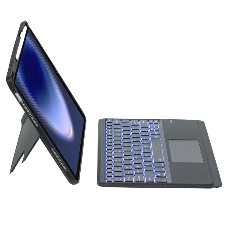 For Huawei MatePad Pro Max 13.2 2026 Detachable Backlit Bluetooth Keyboard Leather Case with Touchpad(Black) - Image 4