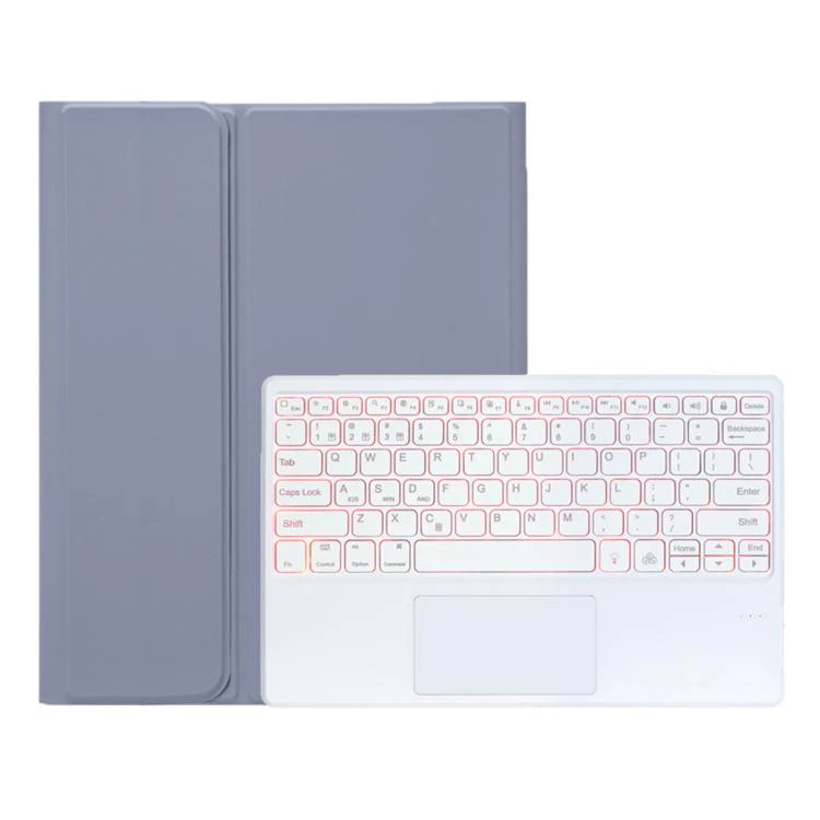 For Huawei MatePad Pro Max 13.2 inch 2026 Ultra-thin Detachable Backlight Bluetooth Keyboard Leather Tablet Case with Touchpad(Lavender White) - Image 3