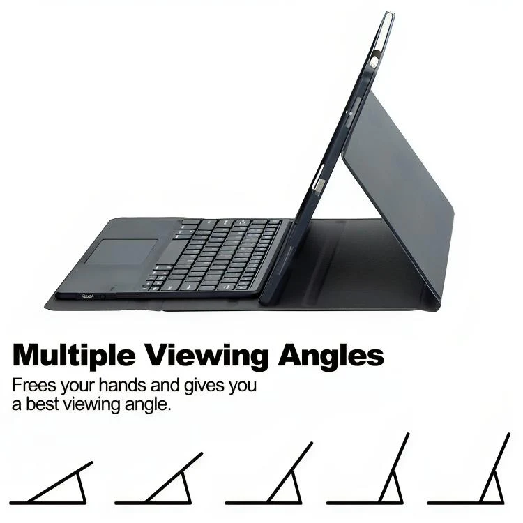For Huawei MatePad Pro Max 13.2 inch 2026 Ultra-thin Detachable Bluetooth Keyboard Leather Tablet Case with Touchpad(Black) - Image 5