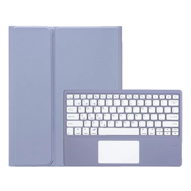 For Huawei MatePad Pro Max 13.2 inch 2026 Ultra-thin Detachable Bluetooth Keyboard Leather Tablet Case with Touchpad(Lavender White) - Image 2