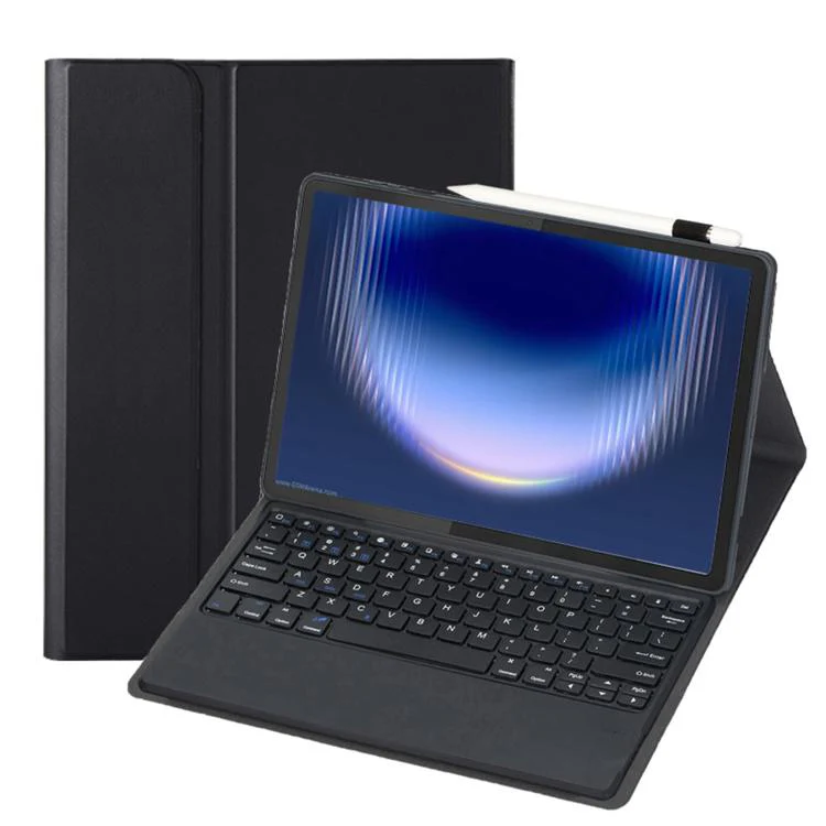 For Huawei MatePad Pro Max 13.2 inch 2026 Ultra-thin Detachable Bluetooth Keyboard Leather Tablet Case(Black)