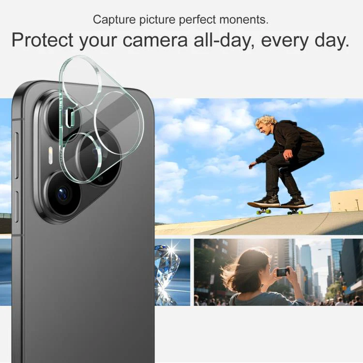 For Huawei Pura 90 Pro 5G IMAK Integrated Rear Camera Lens Tempered Glass Film - Image 5