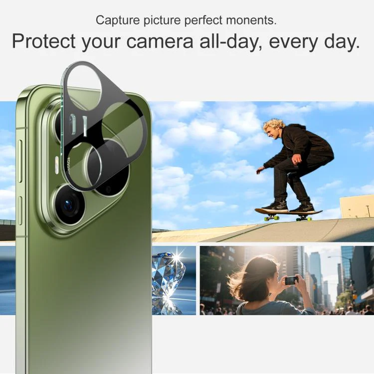 For Huawei Pura 90 Pro Max 5G IMAK High Definition Integrated Glass Lens Film Black Version - Image 5