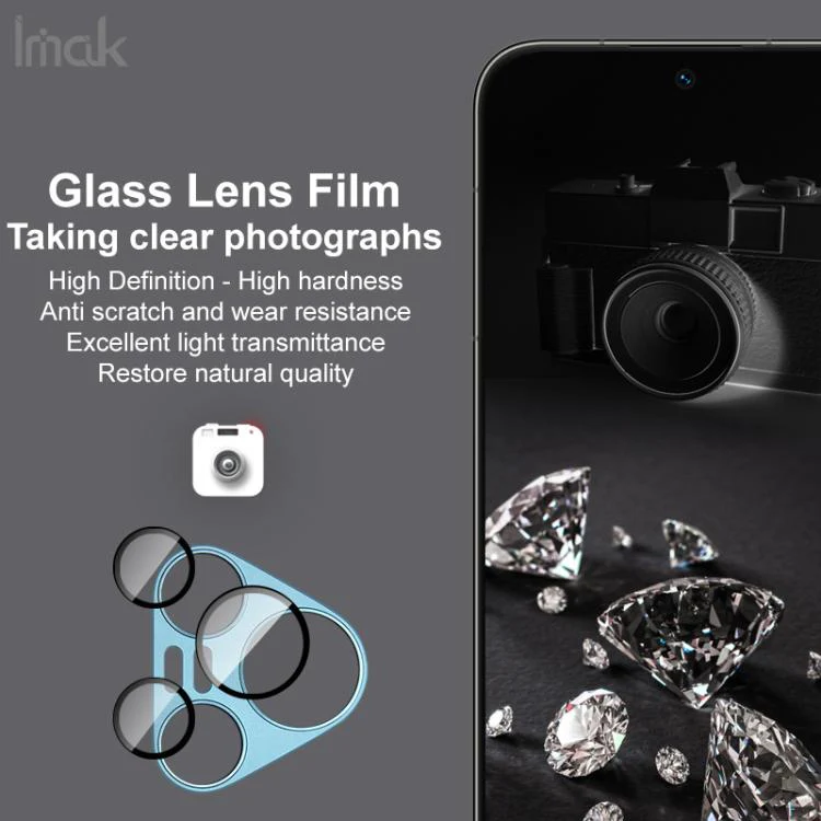 For Huawei Pura 90 Pro Max 5G IMAK Metal Armor Premium Camera Lens Protector Film(Silver) - Image 4