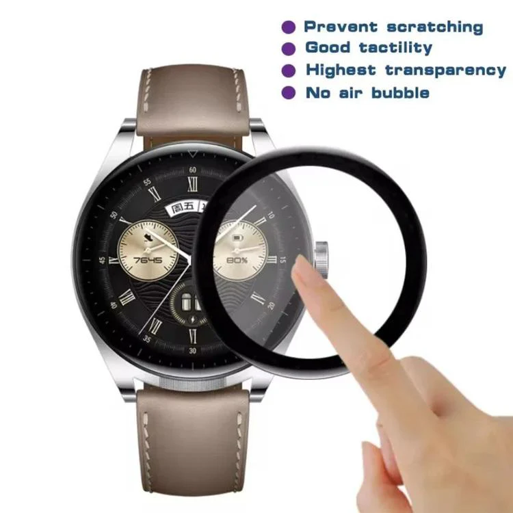 For Huawei Watch Buds 2 50pcs PMMA Composite Material Heat-Bendable HD Screen Protector - Image 5
