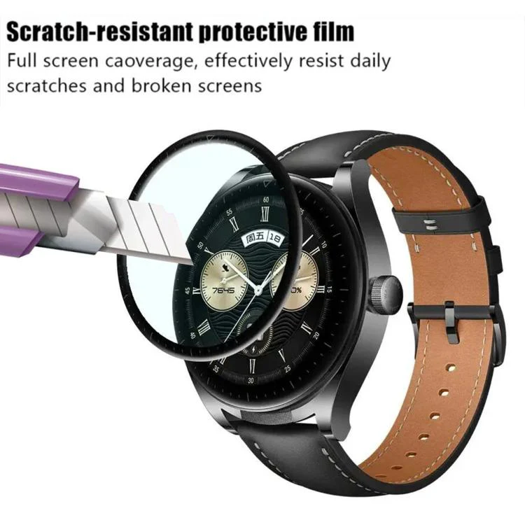 For Huawei Watch Buds 2 50pcs PMMA Composite Material Heat-Bendable HD Screen Protector - Image 6