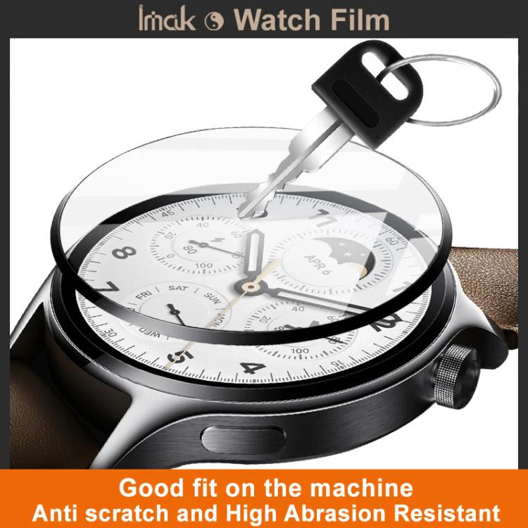 For Huawei Watch Buds 2 Black Version IMAK Plexiglass HD Watch Protective Film - Image 5