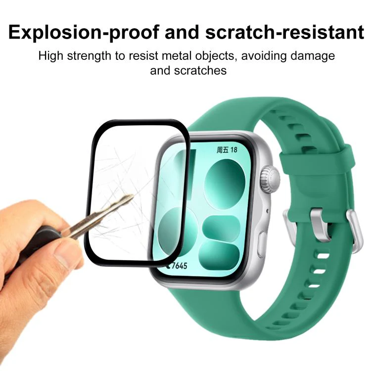 For Huawei Watch Fit 5 2pcs xDfind Curved 3D Composite Material Soft Film Screen Protector - Image 5