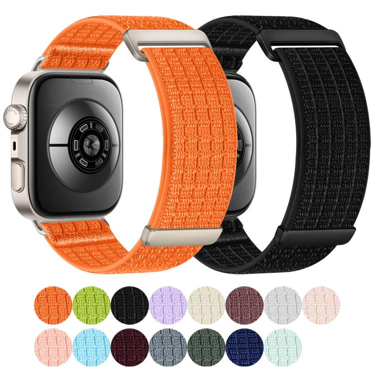 For Huawei Watch Fit 5 / Fit 5 Pro / Fit 4 Two Section Nylon Woven Breathable Hook And Loop Fastener Watch Band(Island Blue) - Image 2