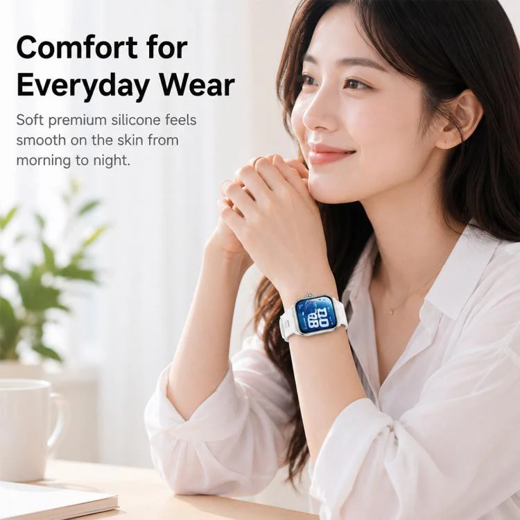 For Huawei Watch Fit 5 / Fit 5 Pro xDfind Sport Silicone Watch Band, Type:Black Buckle(Dark Blue) - Image 11