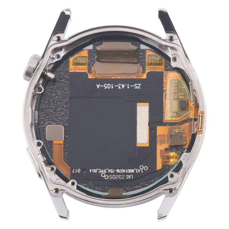 For Huawei Watch GT 3 46mm JPT-B19 Dual Cable LCD Screen Digitizer Full Assembly with Frame (Silver) - Image 3