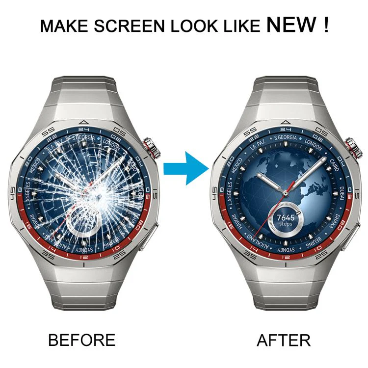 For Huawei Watch GT 5 Pro 46mm Original LCD Screen and Digitizer Full Assembly (Titanium Silver) - Image 7