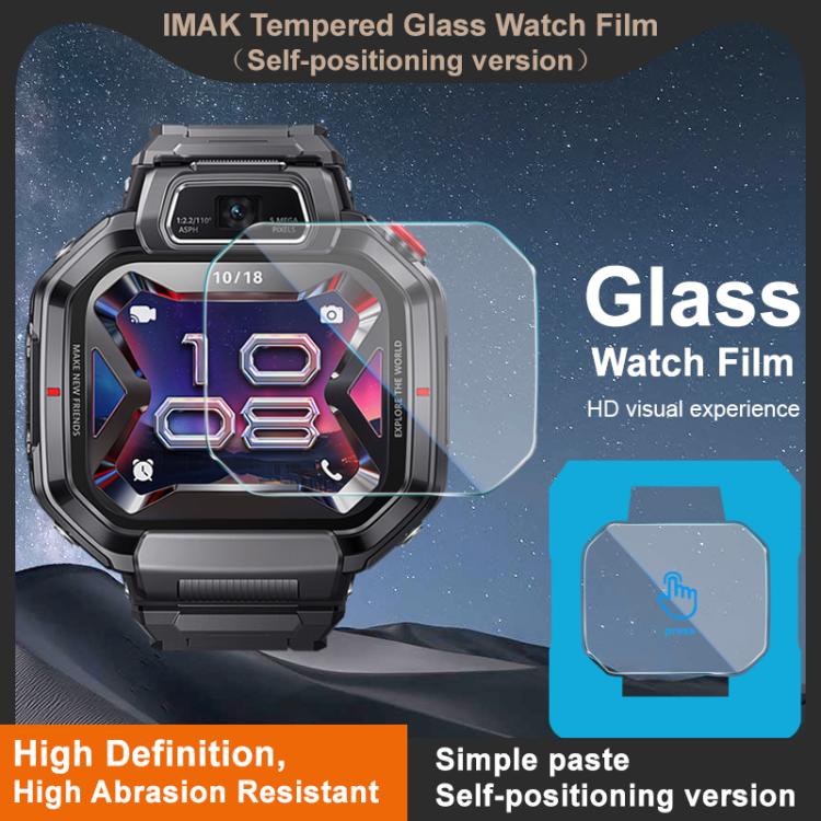 For Huawei Watch Kids X1 / X1 Pro imak Tempered Glass Watch Film, Self-positioning Version - Image 3