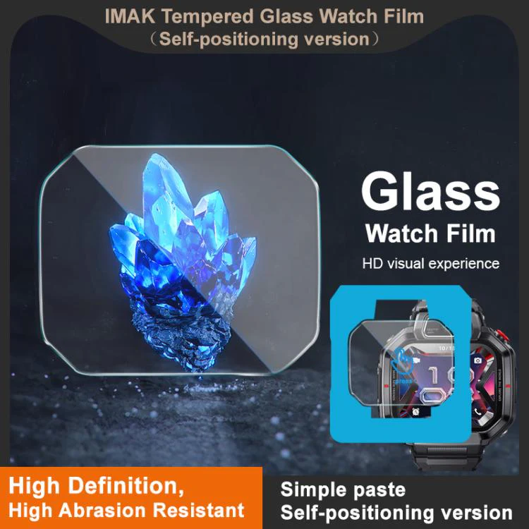 For Huawei Watch Kids X1 / X1 Pro imak Tempered Glass Watch Film, Self-positioning Version - Image 4