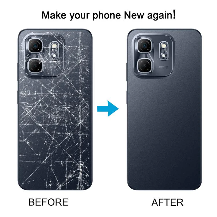 For Infinix Hot 50i 4G X6531 X6531B Original Back Cover(Silver) - Image 6