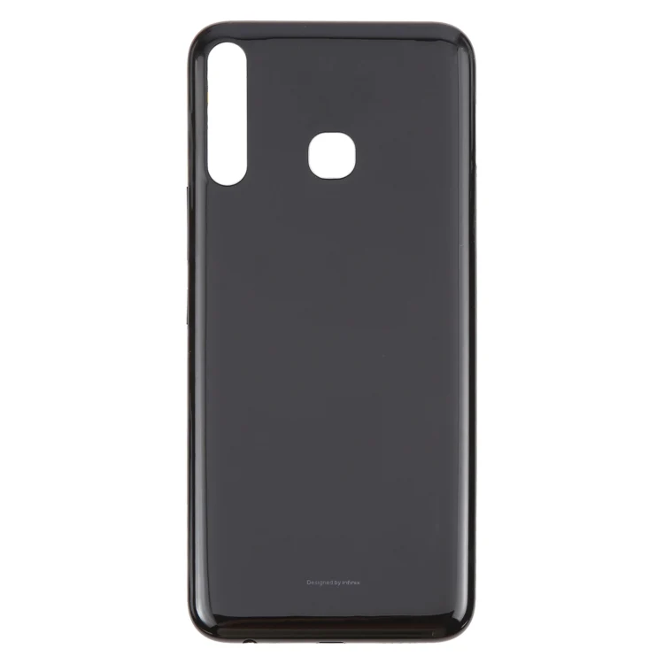 For Infinix Hot 8 Lite X650 Original Battery Back Cover(Black) - Image 2
