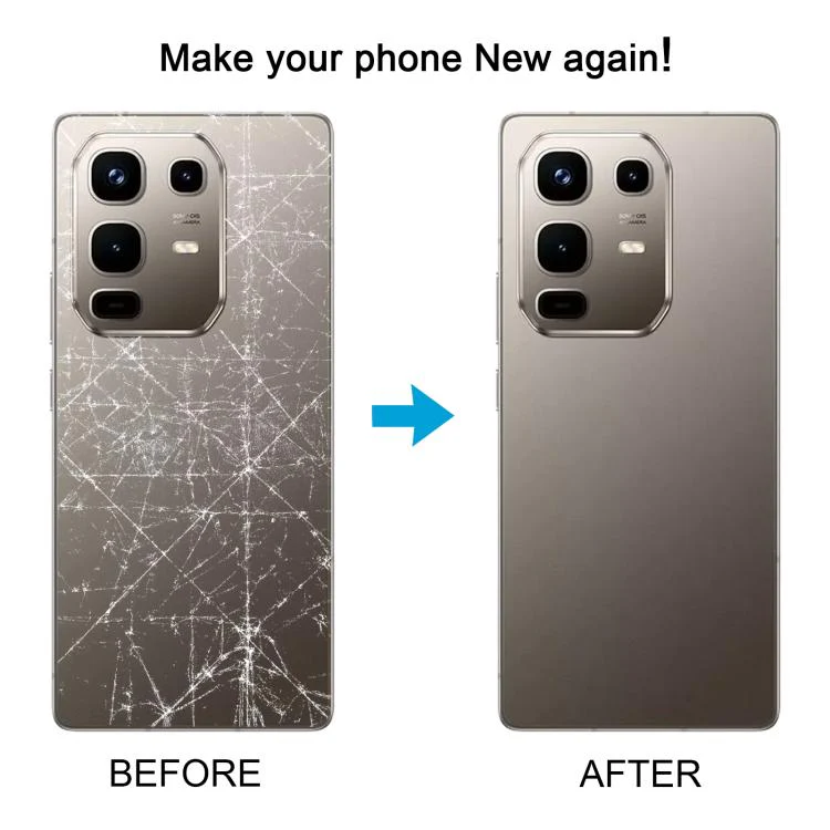 For Infinix Note 50 4G X6858 Original Battery Back Cover(Gray) - Image 6