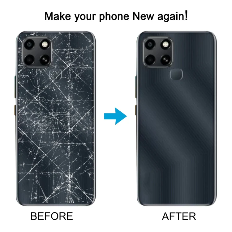 For Infinix Smart 6 X6511 Original Battery Back Cover(Black) - Image 6