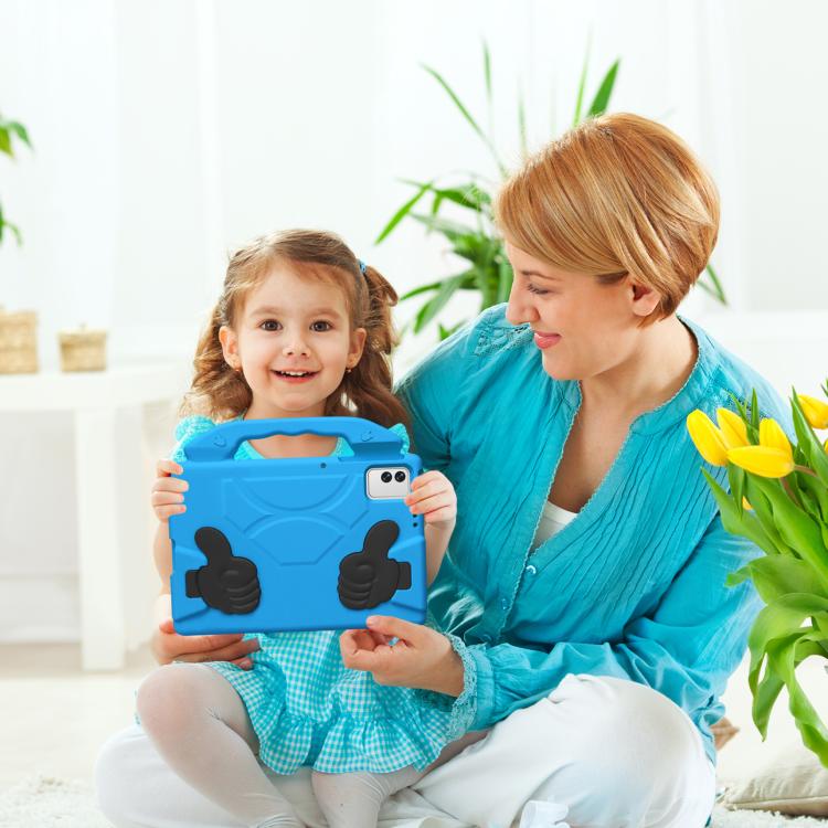 For Infinix XPad 30E 11 2026 Thumb Bracket EVA Shockproof Tablet Case(Blue) - Image 5