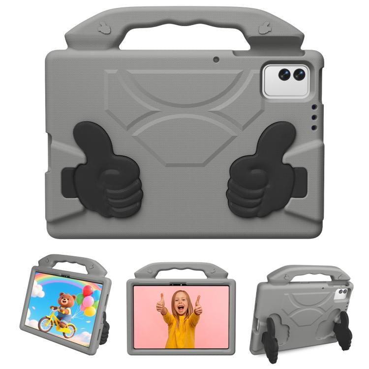For Infinix XPad 30E 11 2026 Thumb Bracket EVA Shockproof Tablet Case(Gray) - Image 2