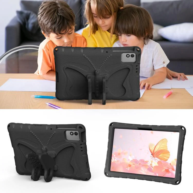 For infinix XPad 30E 11 Butterfly Bracket EVA Shockproof Tablet Case(Black) - Image 6