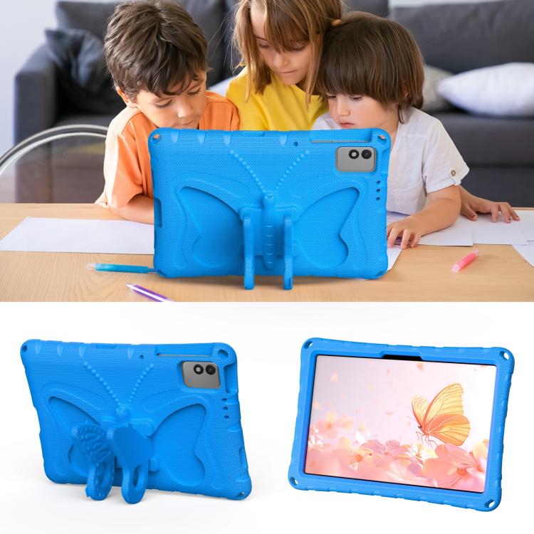 For infinix XPad 30E 11 Butterfly Bracket EVA Shockproof Tablet Case(Blue) - Image 6