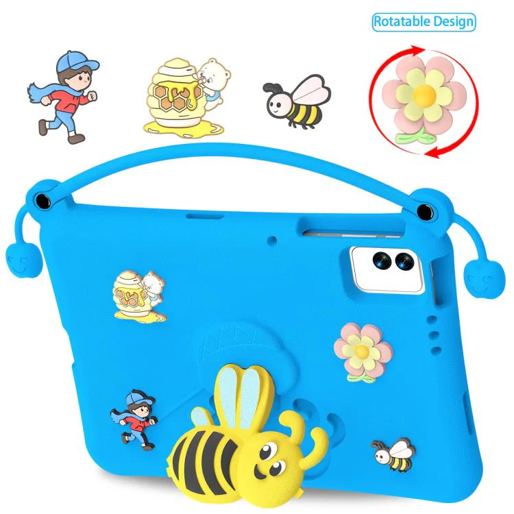 For infinix XPad 30E 11 Little Bee EVA Shockproof Tablet Case(Blue) - Image 2