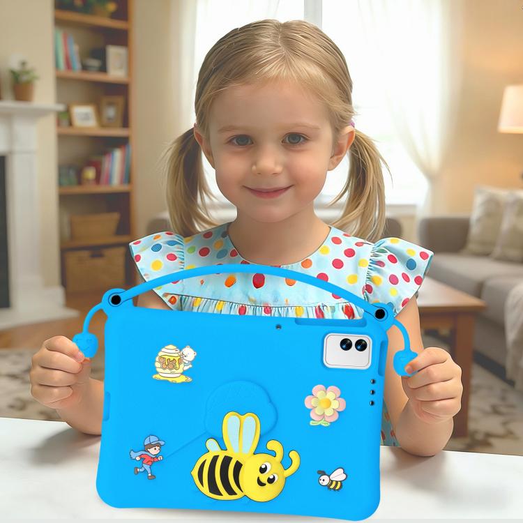 For infinix XPad 30E 11 Little Bee EVA Shockproof Tablet Case(Blue) - Image 7