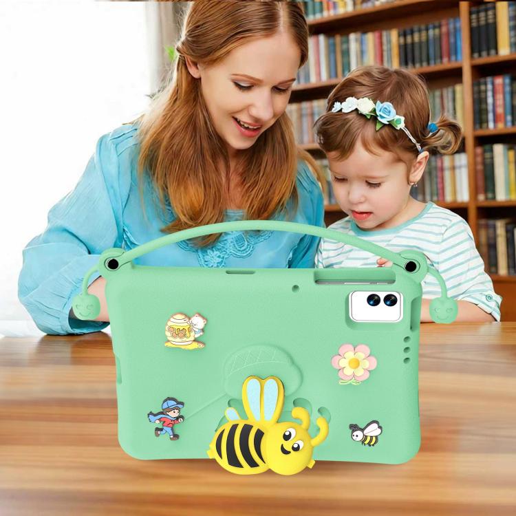 For infinix XPad 30E 11 Little Bee EVA Shockproof Tablet Case(Light Cyan) - Image 5
