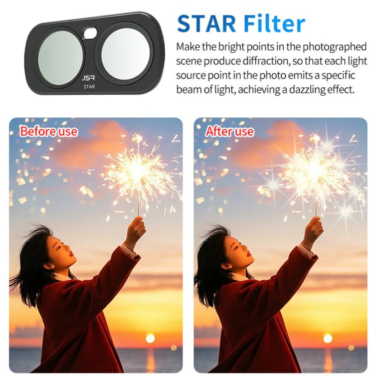 For Insta 360 Luna Ultra JSR CB Series Magnetic Camera Lens Filter, Filter:ND64 - Image 8