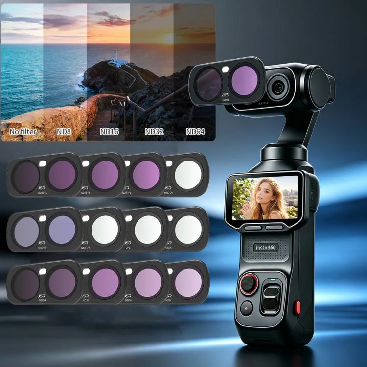 For Insta 360 Luna Ultra JSR CB Series Magnetic Camera Lens Filter, Filter:STAR - Image 2