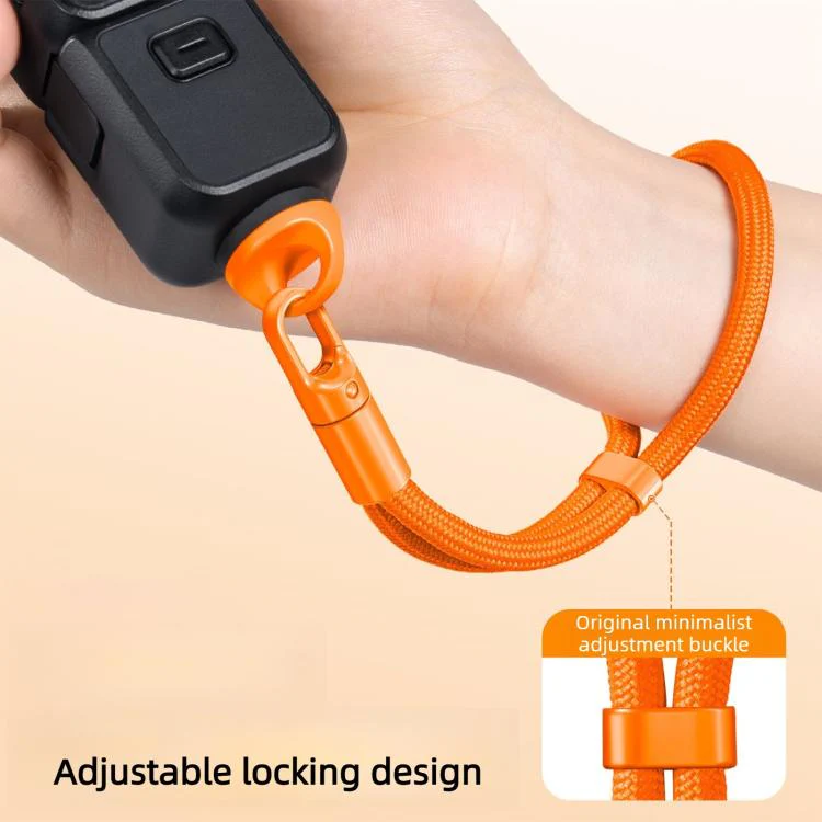 For Insta360 Luna Ultra Anti-Loss Self-Locking Adjustable Camera Wrist Lanyard(Dark Purple) - Image 4