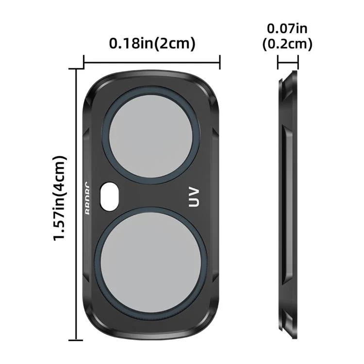 For Insta360 Luna Ultra BRDRC Filter Accessories, Specification: Anti-Light Pollution - Image 4