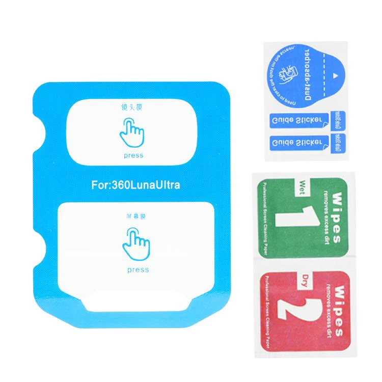 For Insta360 Luna Ultra BRDRC Jet Lens Protector AR Tempered Glass Screen Protector, Model: Lens+Screen Protector+Tool - Image 2