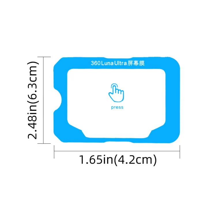For Insta360 Luna Ultra BRDRC Jet Lens Protector AR Tempered Glass Screen Protector, Model: Screen Protector+Tool - Image 3