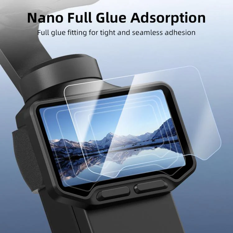 For Insta360 Luna Ultra BRDRC Jet Lens Protector AR Tempered Glass Screen Protector, Model: Screen Protector+Tool - Image 9