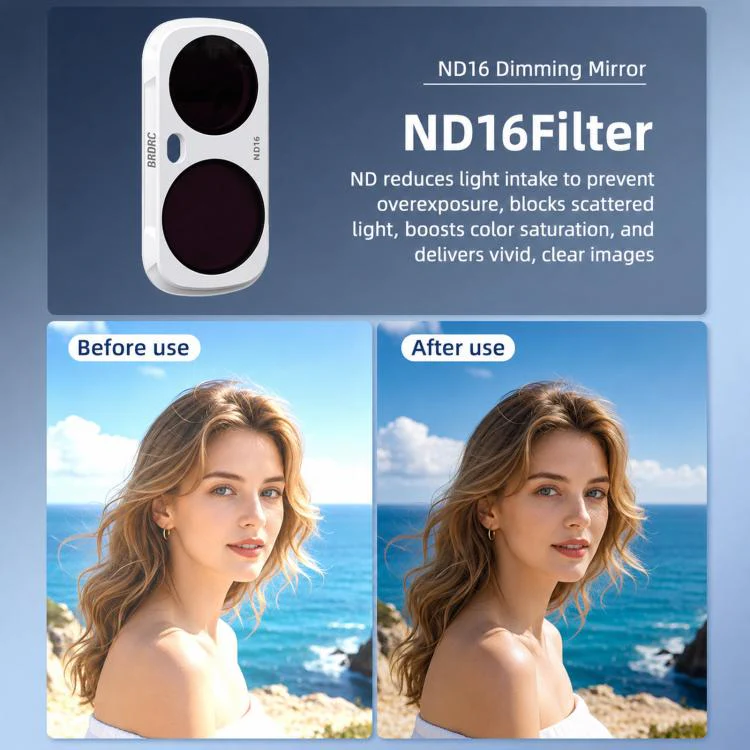 For Insta360 Luna Ultra BRDRC Magnetic Filter, Specification: UV Filter - Image 12