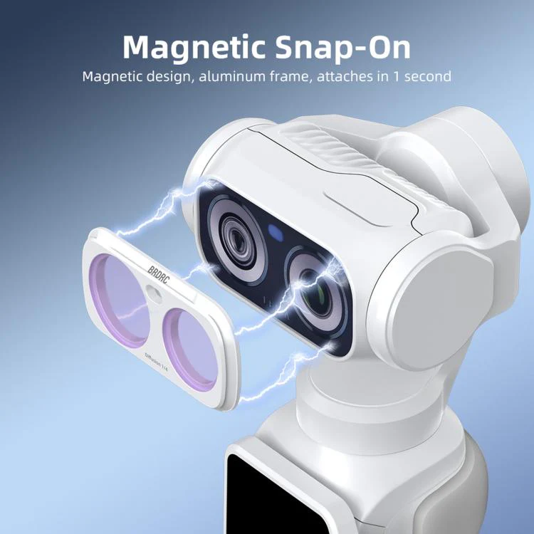 For Insta360 Luna Ultra BRDRC Magnetic Filter, Specification: UV Filter - Image 7