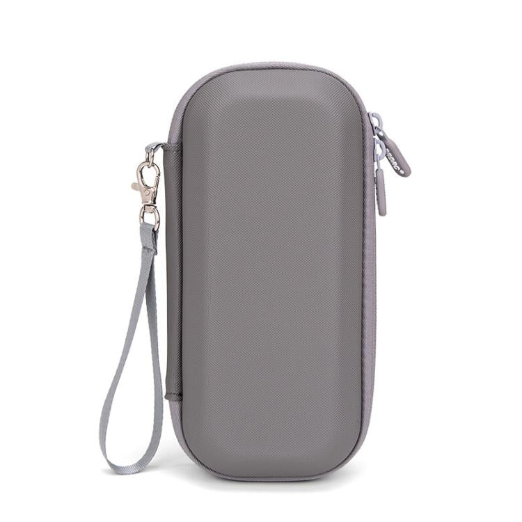 For Insta360 Luna Ultra Portable Carrying Case Hard EVA Travel Storage Bag with Carabiner(Grey)