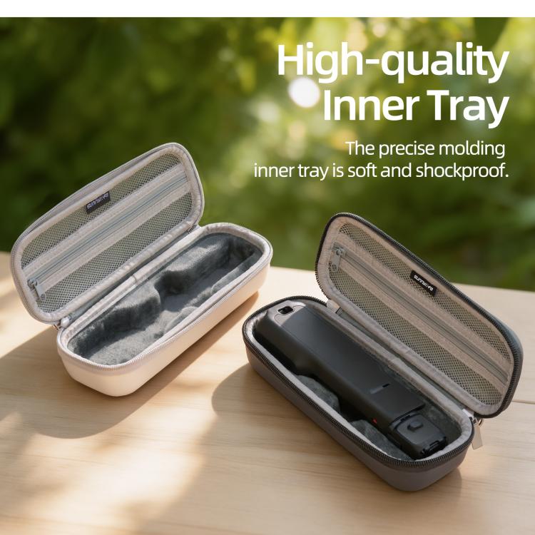 For Insta360 Luna Ultra Sunnylife Colorful Protective Organizer Standard Combo Bag(Grey) - Image 9