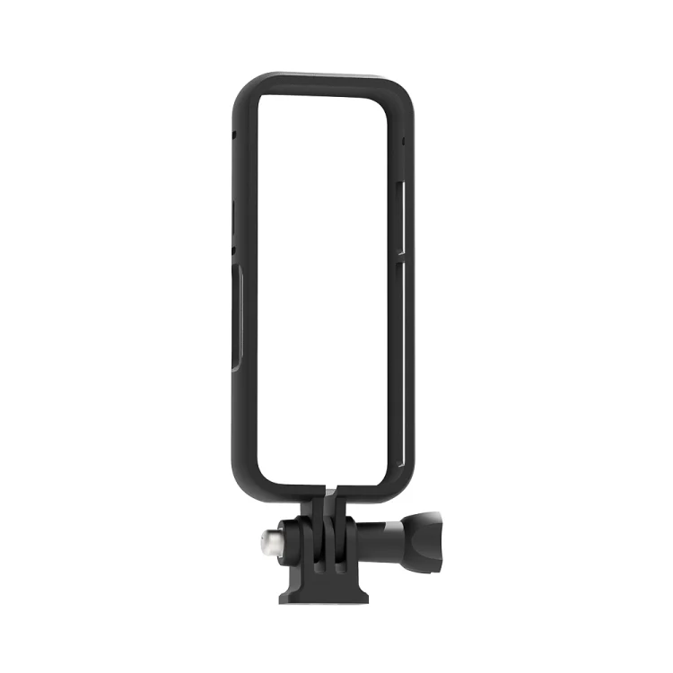 For Insta360 X3 PULUZ ABS Protective Frame with Adapter Mount & Screw(Black) - Image 2