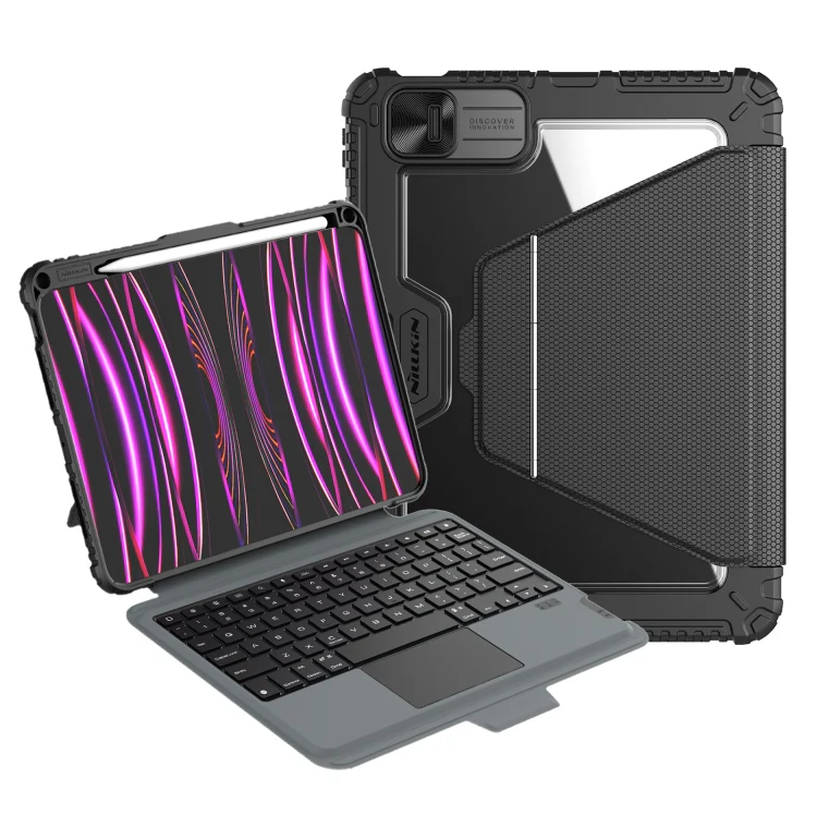 For iPad Pro 11 2024 Nillkin Backlit Version Bumper Link Keyboard Case