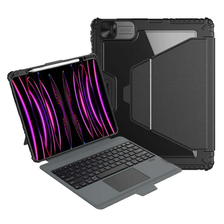 For iPad Pro 13 2024 Nillkin Backlit Version Bumper Link Keyboard Case