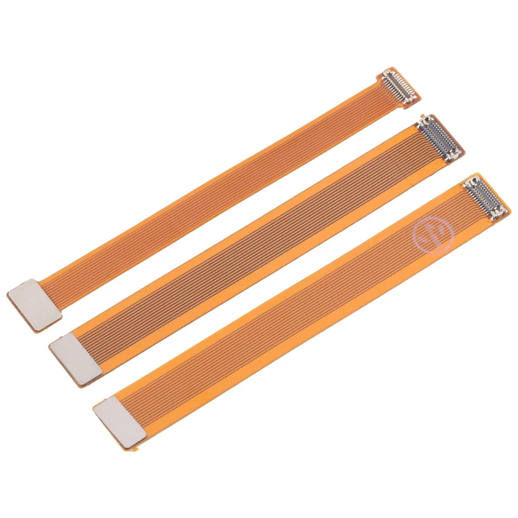 For iPhone 11 Pro 3pcs/Set Rear Camera Extension Test Flex Cable - Image 3