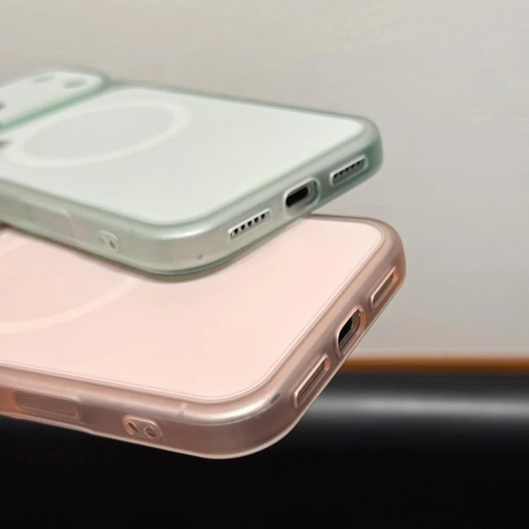 For iPhone 17 Pro Max Skin Feel Frosted Liquid Silicone Magnetic Phone Case(White) - Image 5