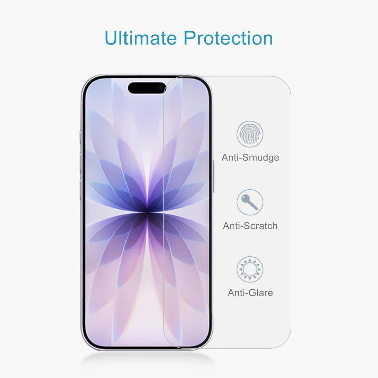 For iPhone 18 10pcs 0.18mm High Aluminum Tempered Glass Film - Image 4
