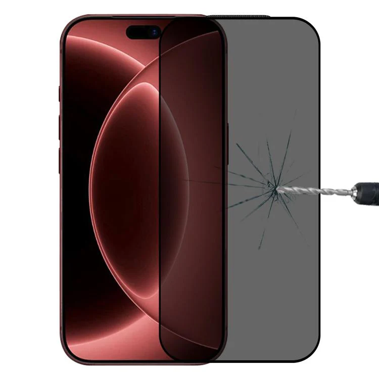 For iPhone 18 / 18 Pro Dustproof 28-Degree Matte Privacy Tempered Glass Film